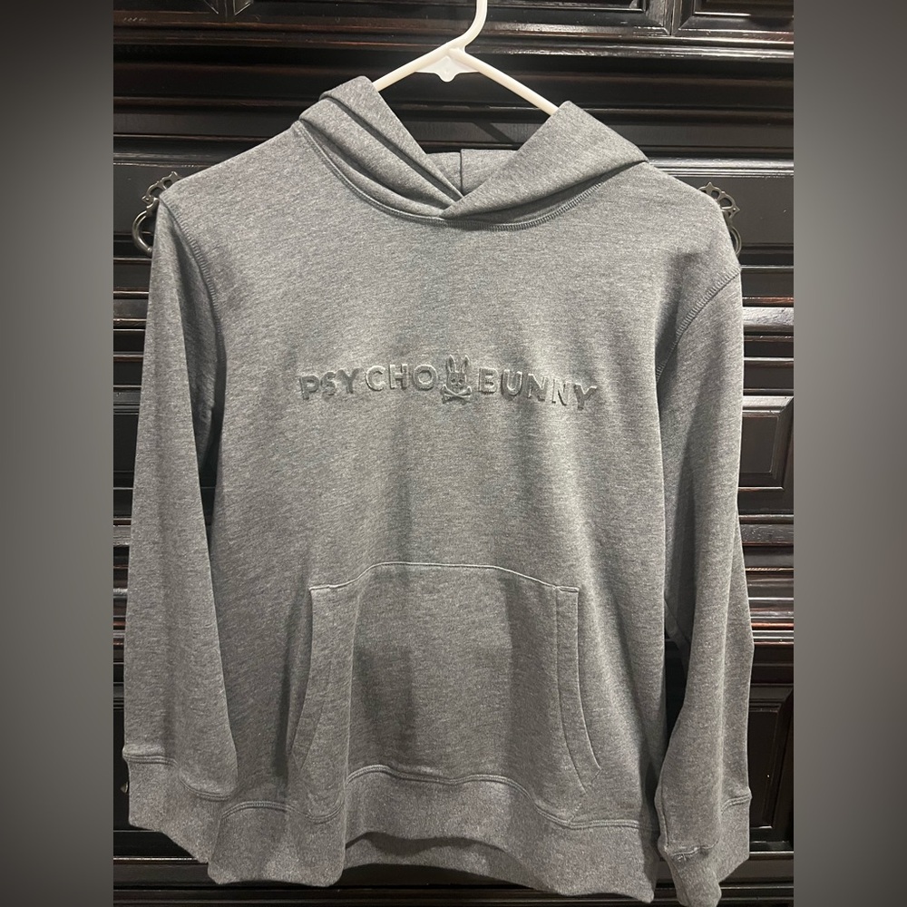 Psycho Bunny Gray Sweatshirt Modern Minimalist Design